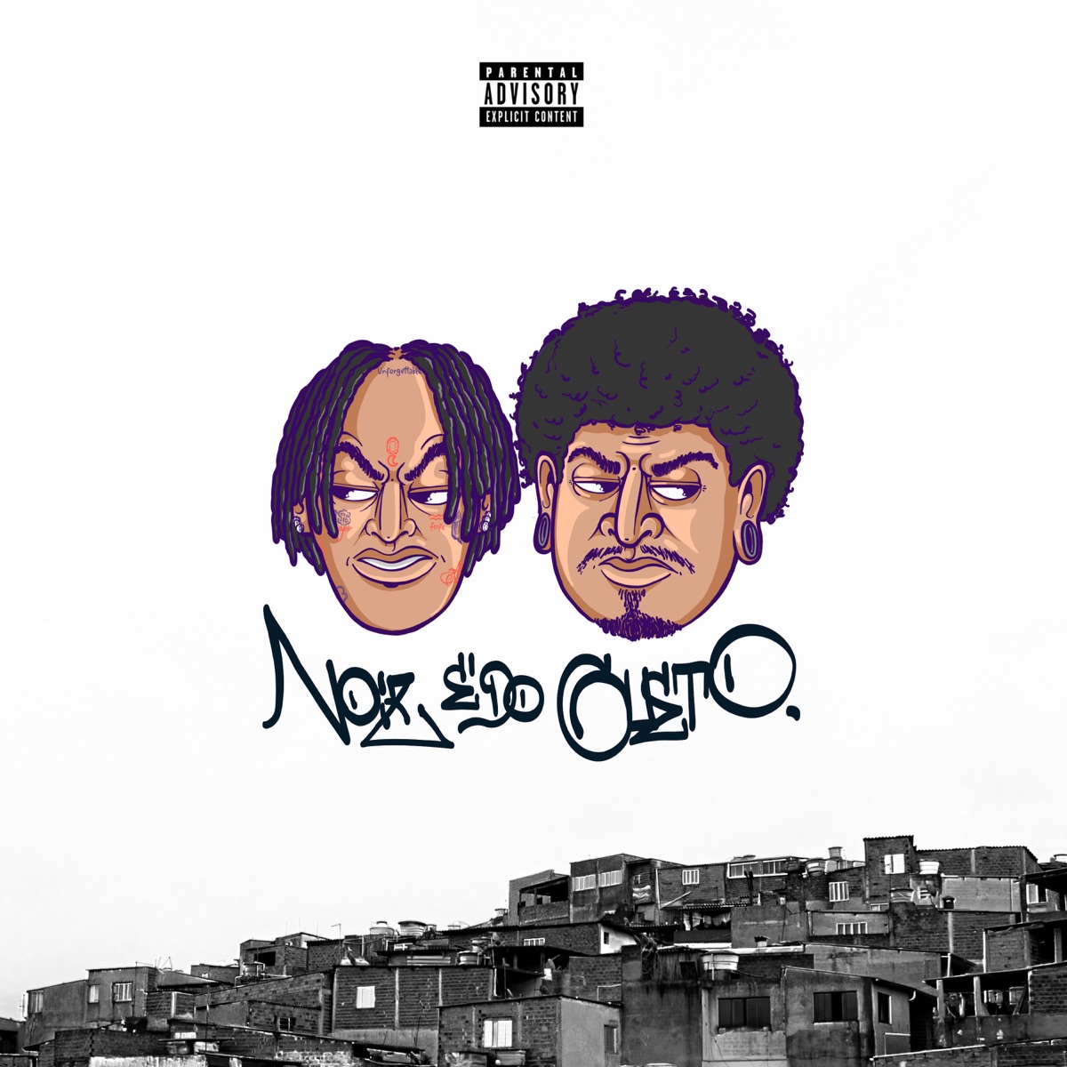 Noiz É do Gueto - EP by Vidalzeras & Ferfe album cover