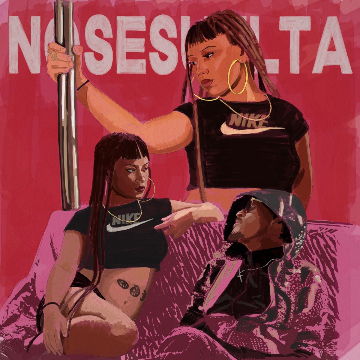 NOSESUELTA (feat. Nihla & DOLORE$) - Single by NN 86 album cover