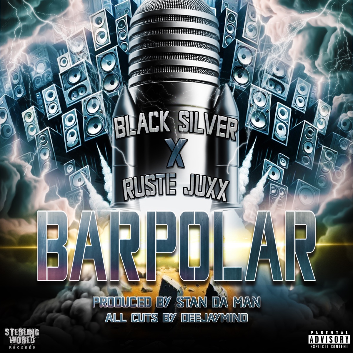 BARPOLAR by Black Silver album cover