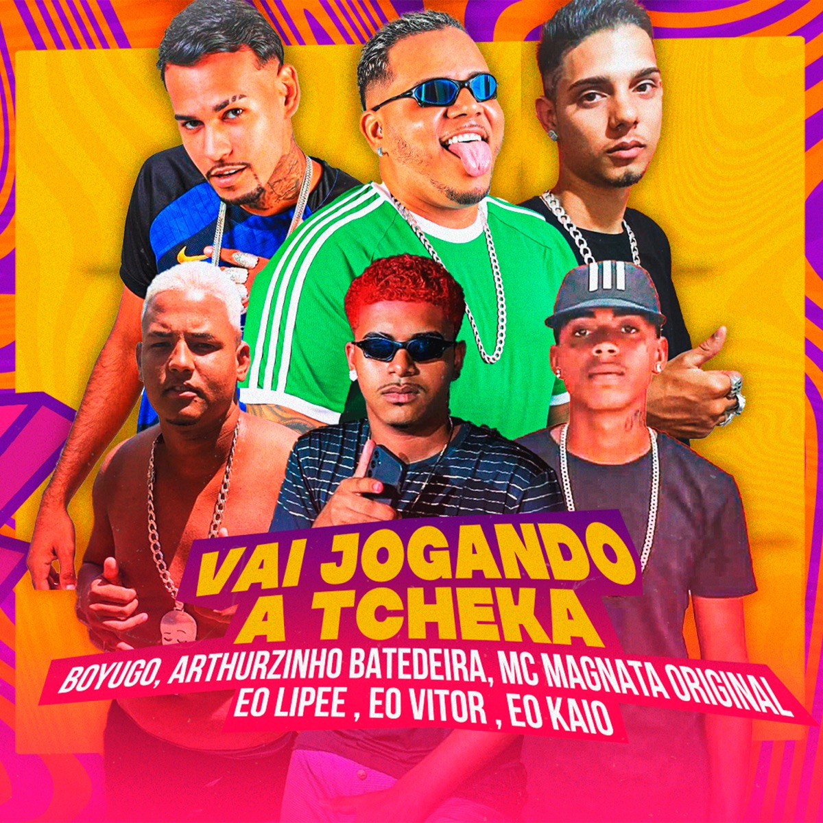 Vai Jogando a Thecka (Remix) - Single by Mc Magnata, Boyugo & Arthurzinho Batedeira album cover