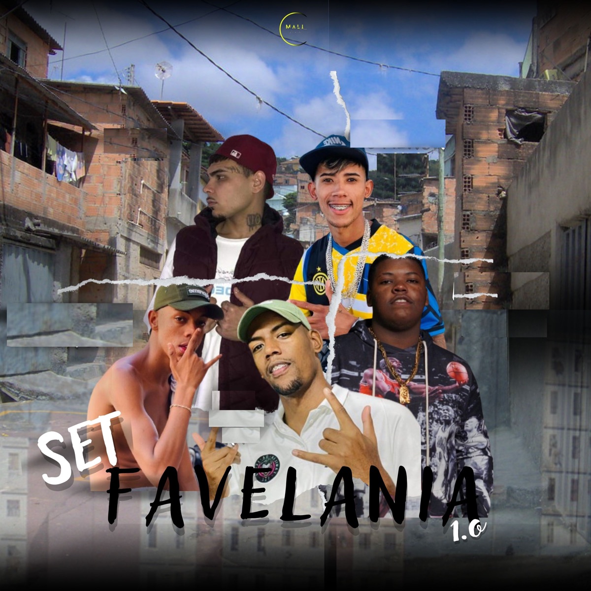 Set Favelania 1.0 (feat. Martin Mc) - Single by Mc Guizza, Mc Queiroz da CT & MC Menor Japa album cover