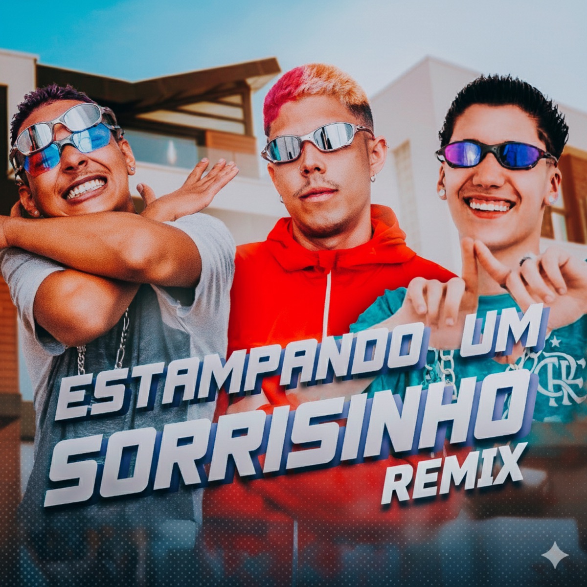 Estampando um Sorrisinho (Remix) - Single by MC Nickinho & MC Menó da Capital album cover