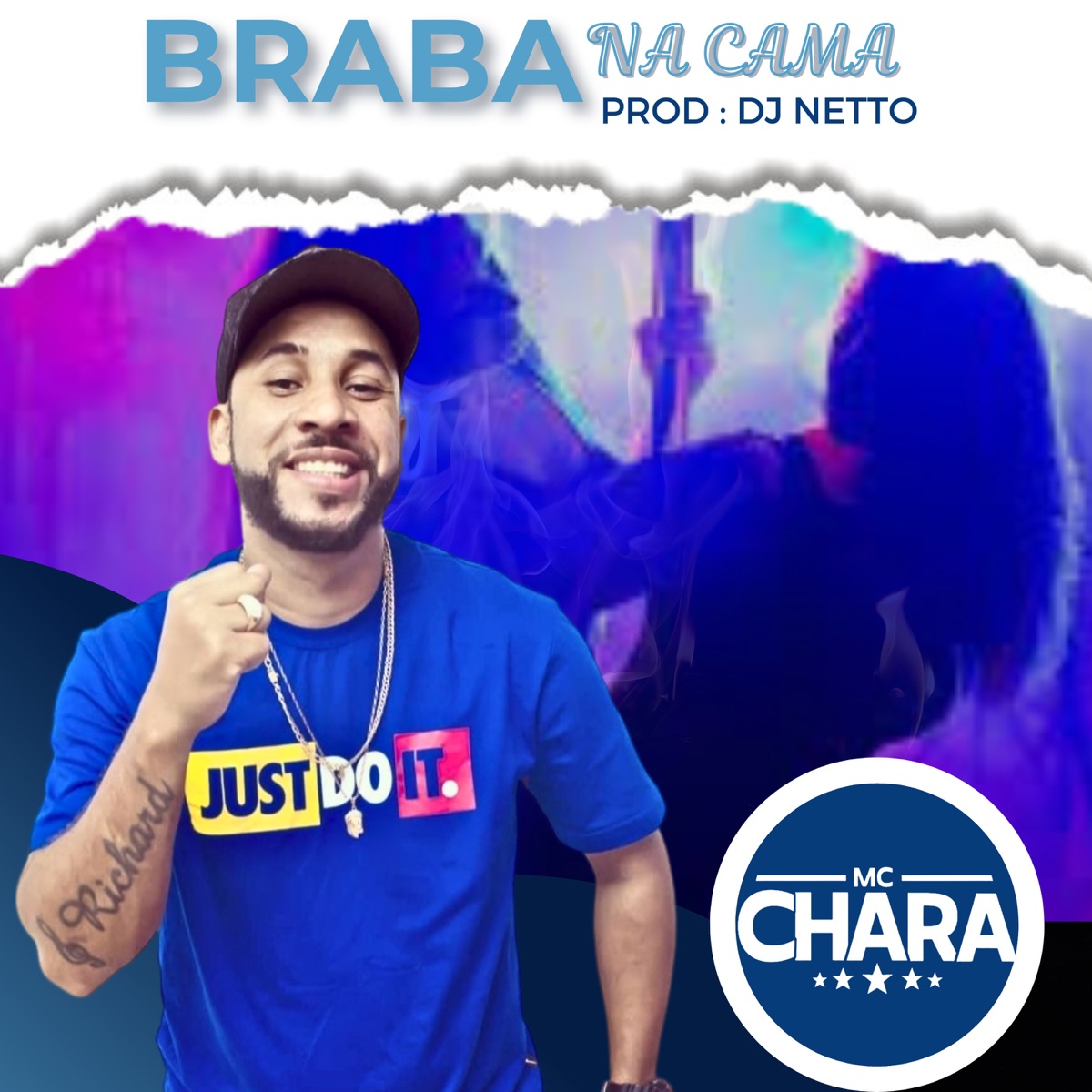 Braba na Cama - Single by dj netto & Mc Chara album cover