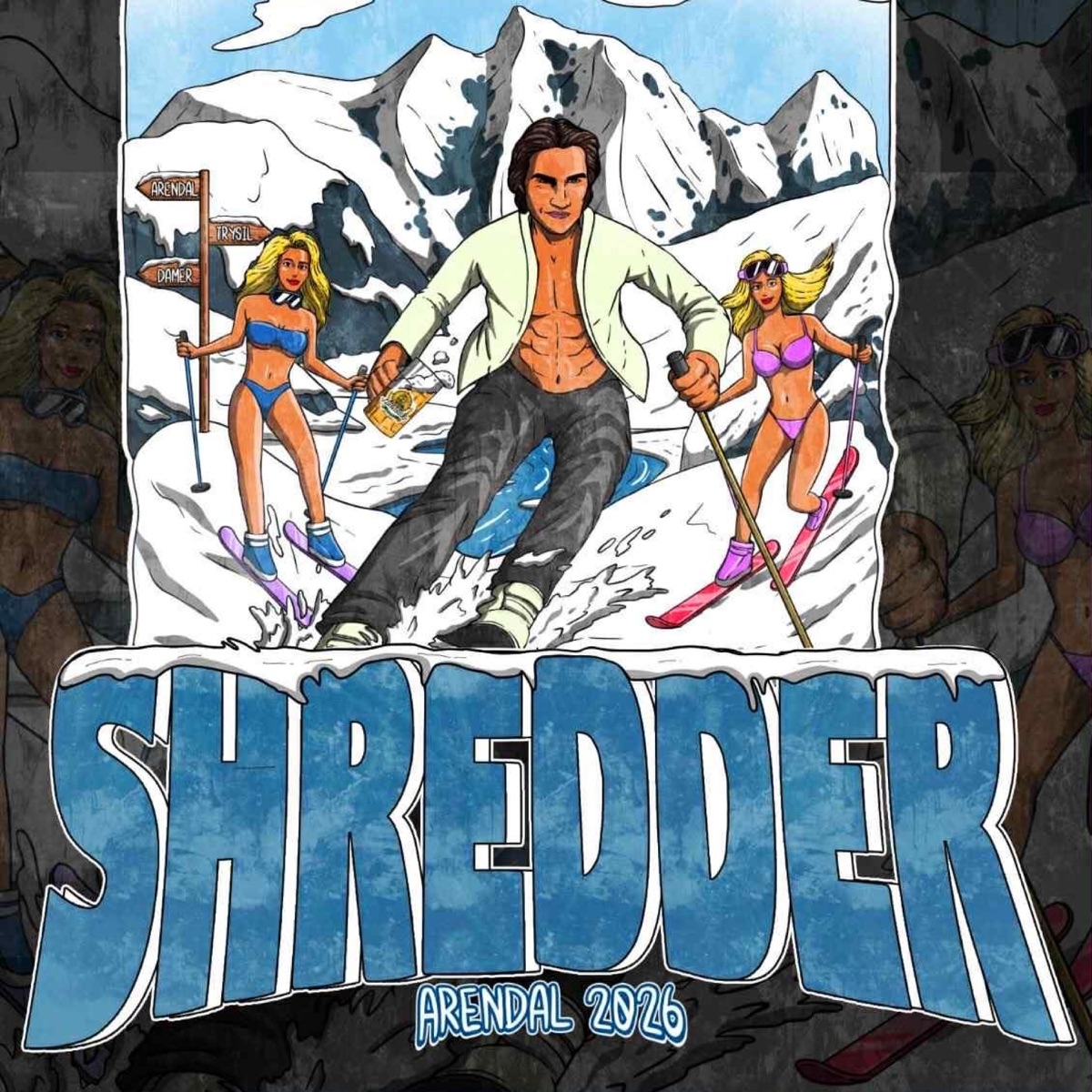 Shredder 2026 - EP by TulleGutt album cover