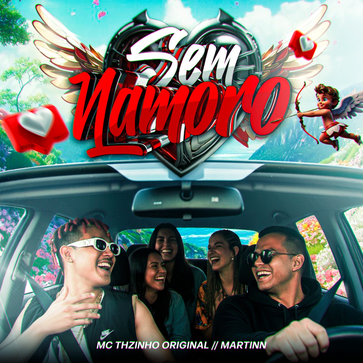 Sem Namoro - Single by Mc THzinho Original album cover