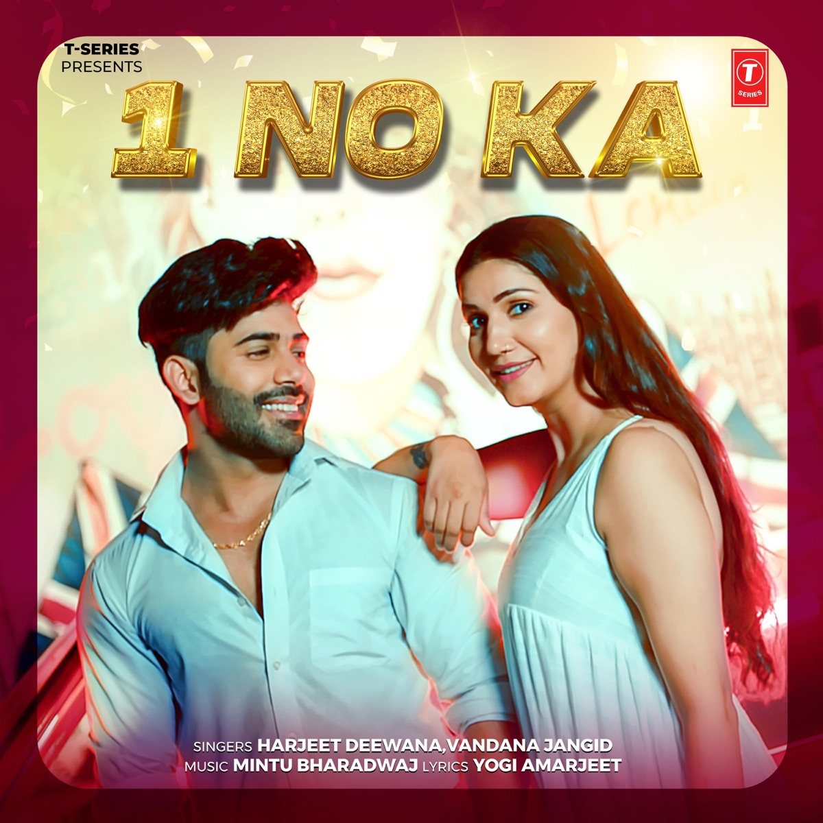 1 No Ka - Single by Harjeet Deewana & Vandana Jangid album cover