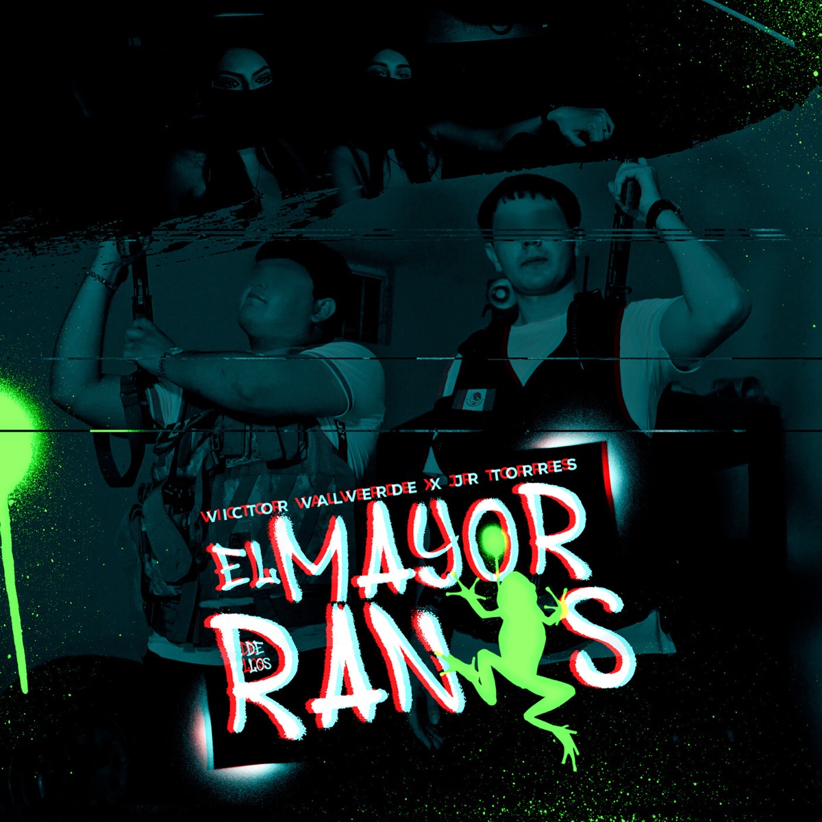 El Mayor de los Ranas - Single by Victor Valverde & JR Torres album cover