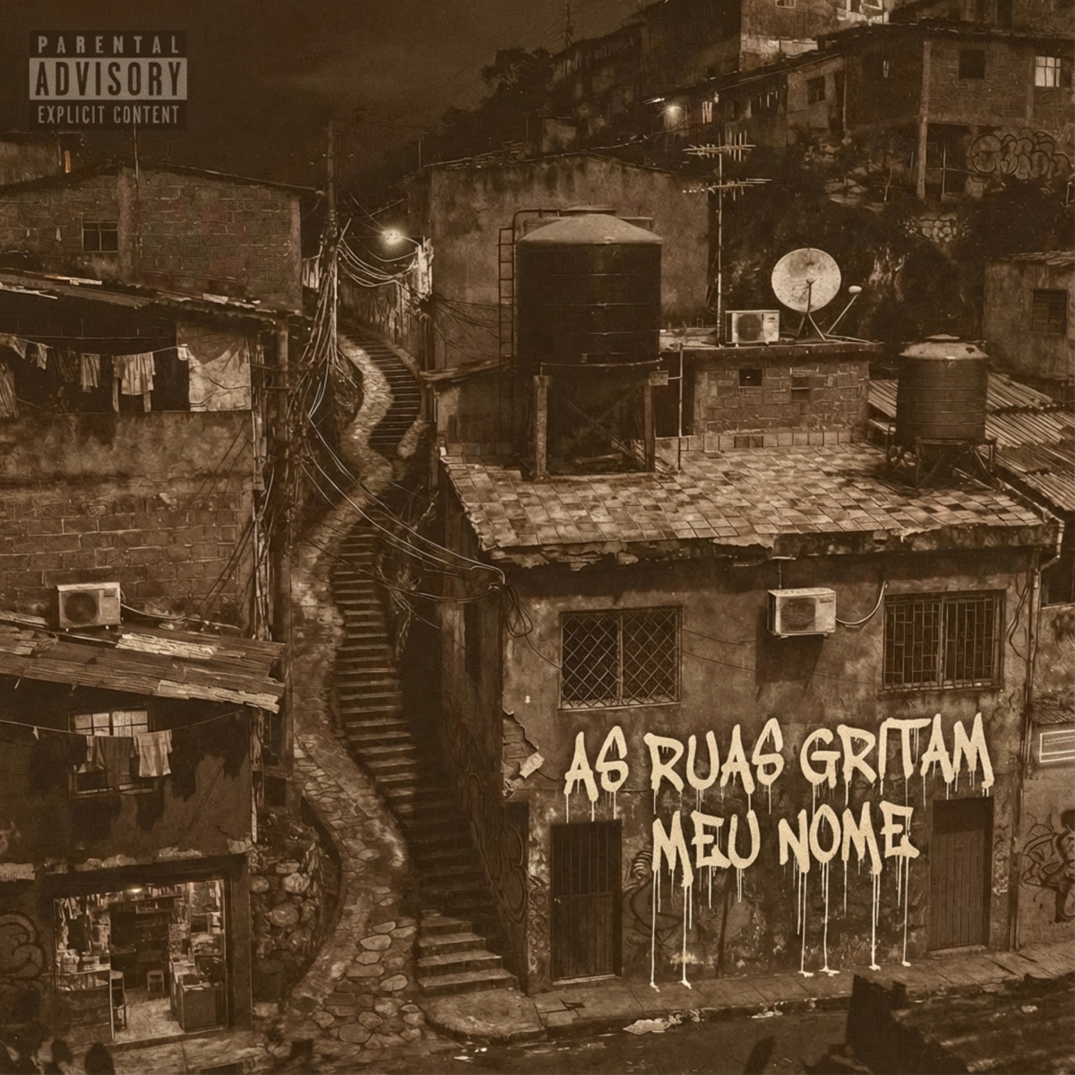 As ruas gritam meu nome - Single by Dyky, GFR & FIDEM.STT album cover