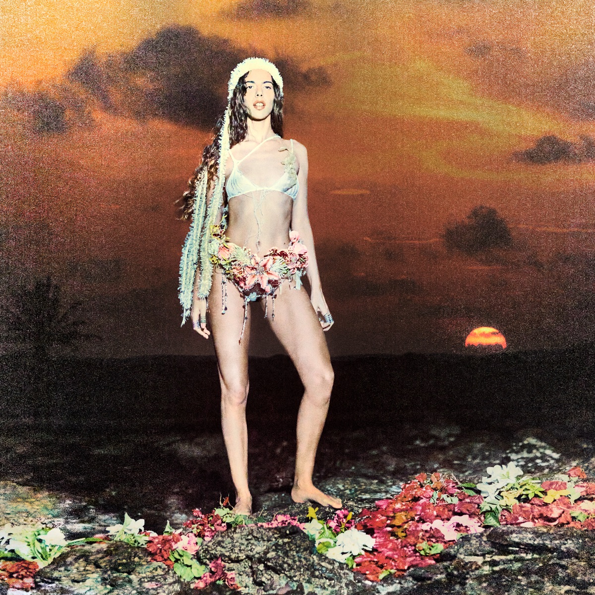 Numa Ilha - Single by Marina Sena album cover