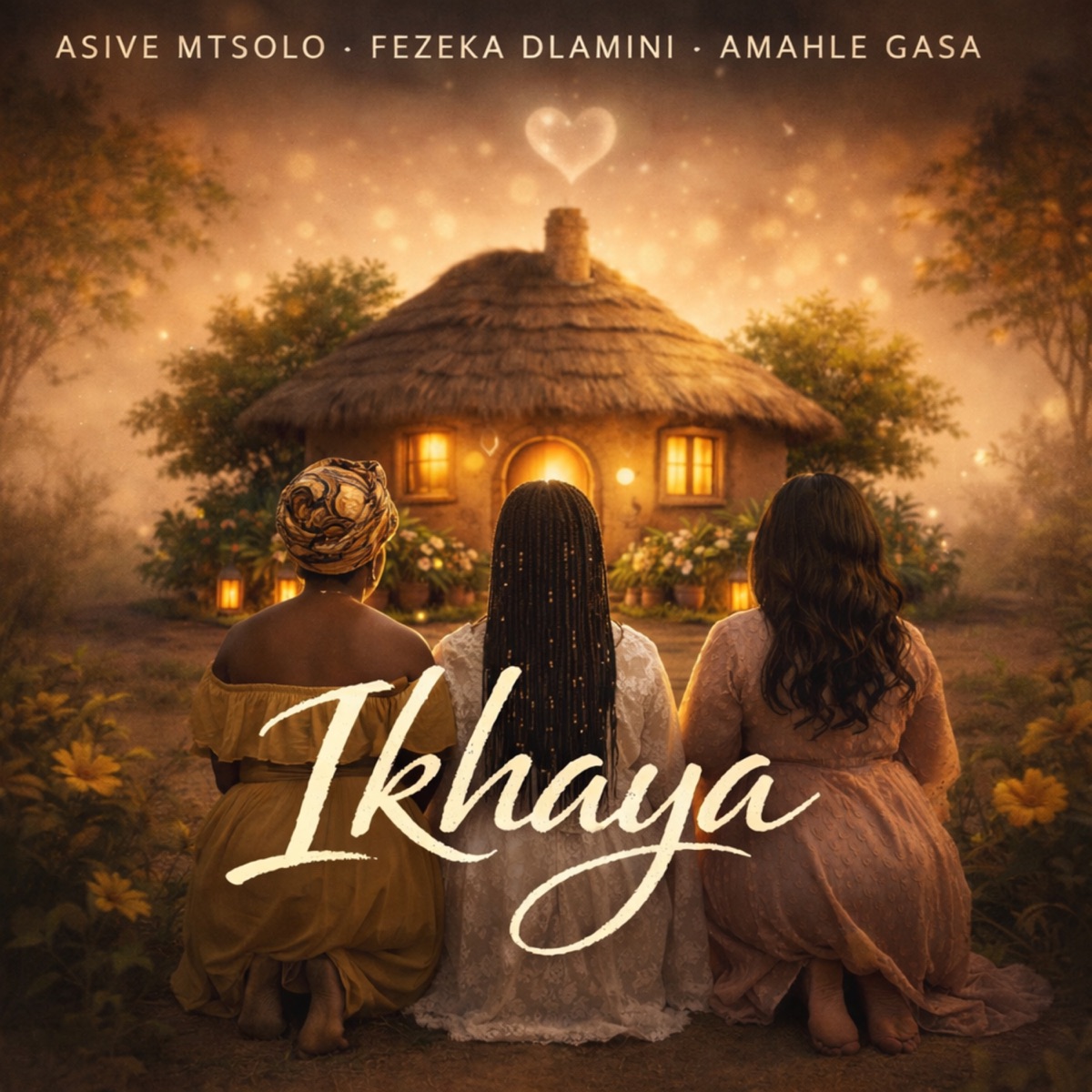 Ikhaya - Single by Asive Mtsolo, Fezeka Dlamini & Amahle Gasa album cover