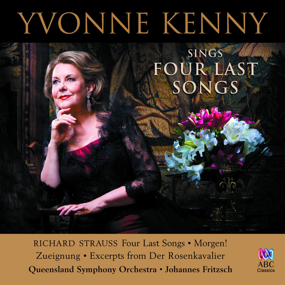Four Last Songs - EP by Yvonne Kenny, The Queensland Symphony Orchestra & Johannes Fritzsch album cover