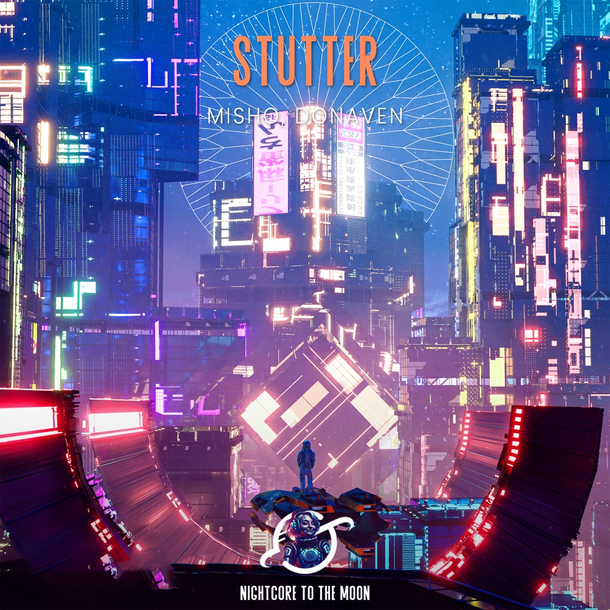 Stutter (Nightcore) [feat. mISHØ & Donaven] - Single by Nightcore To The Moon album cover
