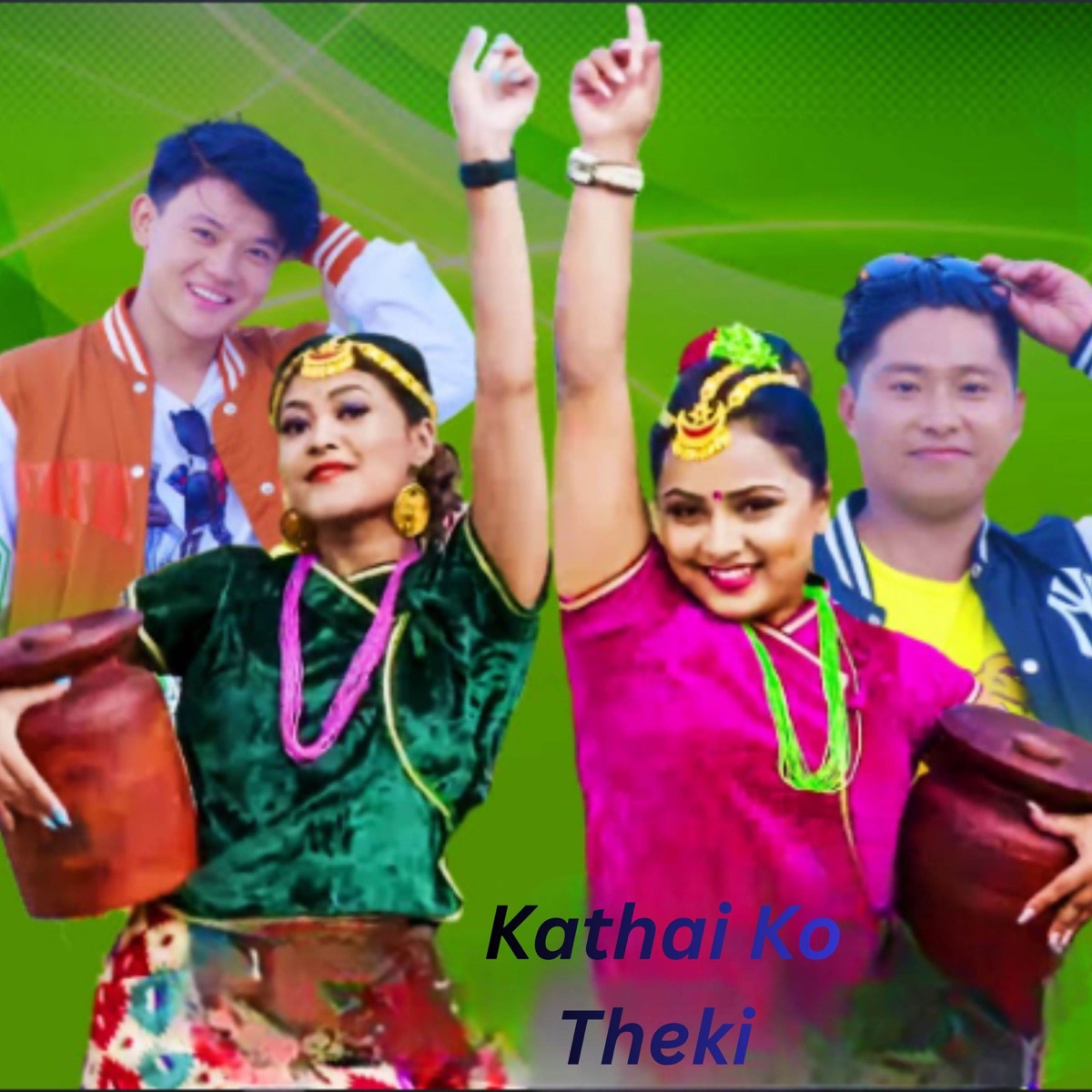 Kathai Ko Theki - Single by Basanta Sapkota & Manisha Ghorasaini album cover