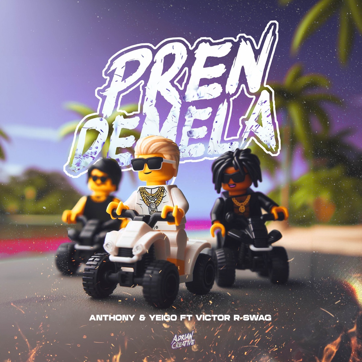 Prendemela - Single by Anthony & Yeigo, DJ Playero & Victor R -Swag album cover