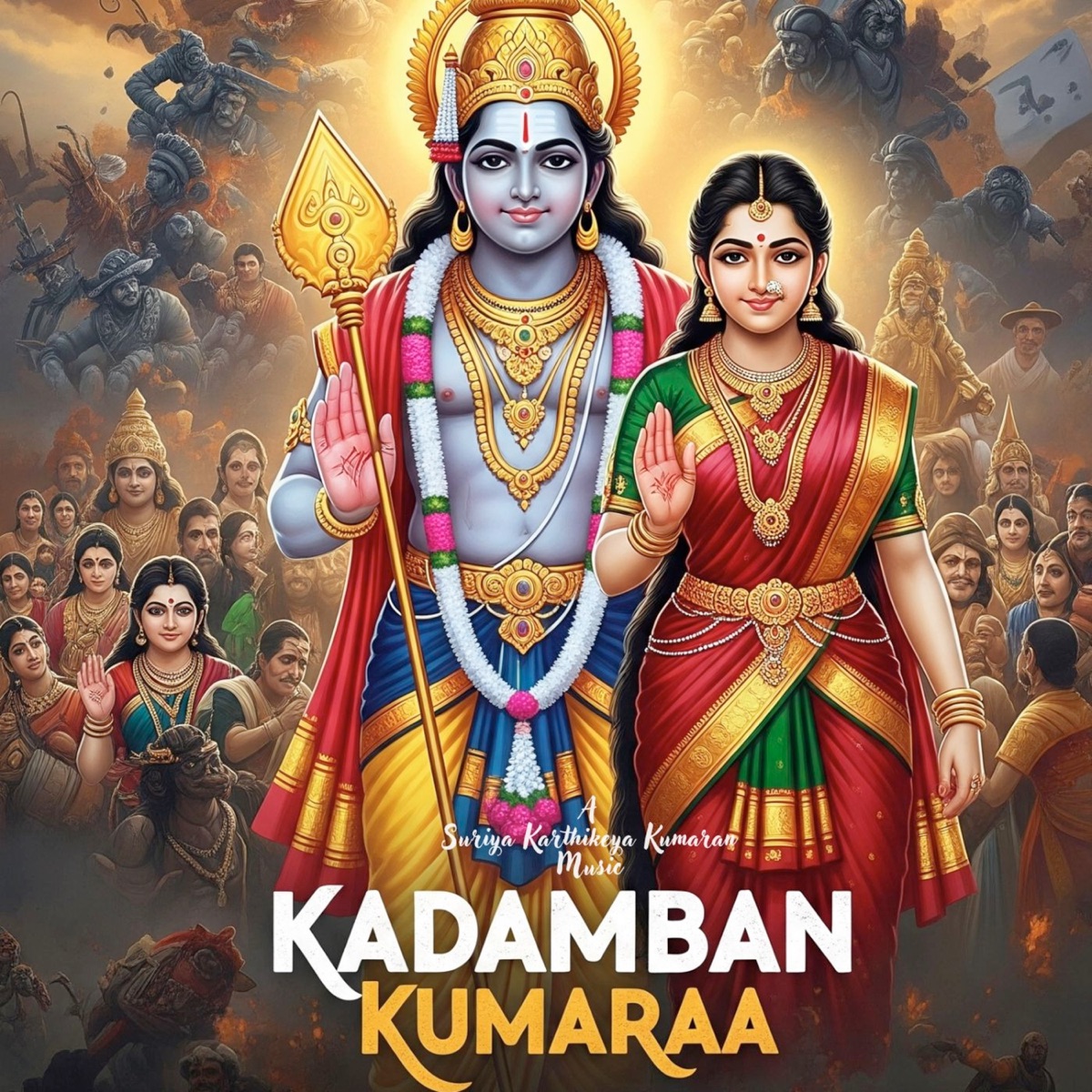 Kadamban Kumaraa - Single by Suriya Karthikeya Kumaran & Murugan songs album cover