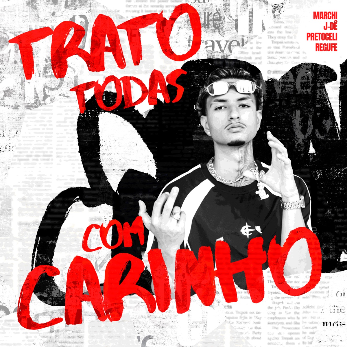 Trato Todas Com Carinho - Single by Marchi & Regufe album cover