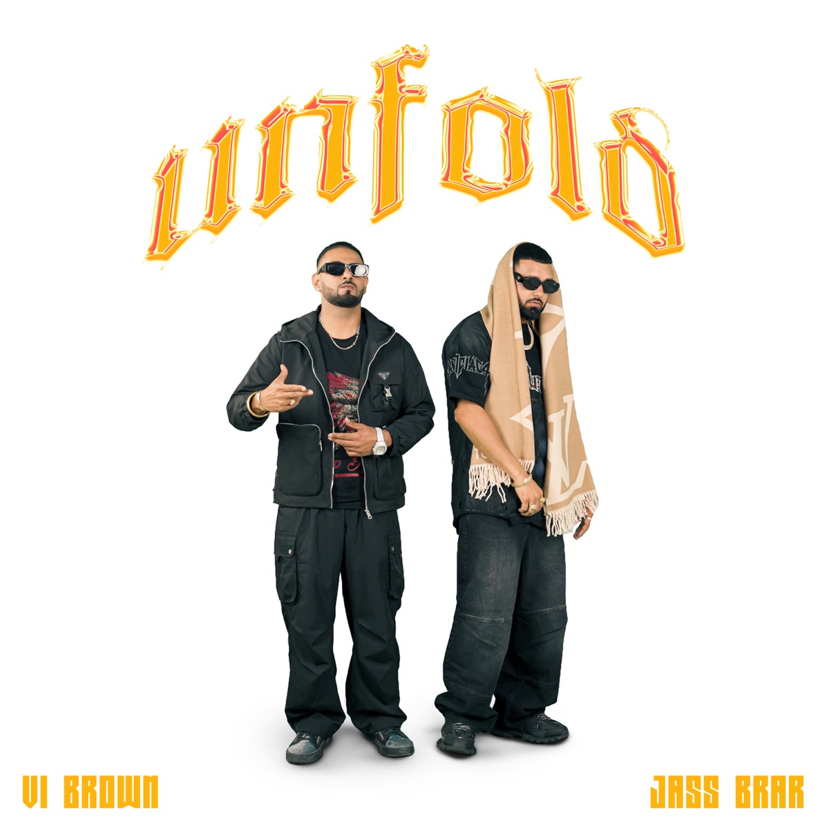 Unfold (feat. VI Brown) - Single by Jass Brar album cover