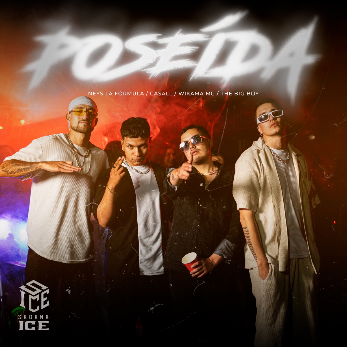 Poseida - Single by Neys La Formula, Casall, The Big Boy & Wikama Mc album cover