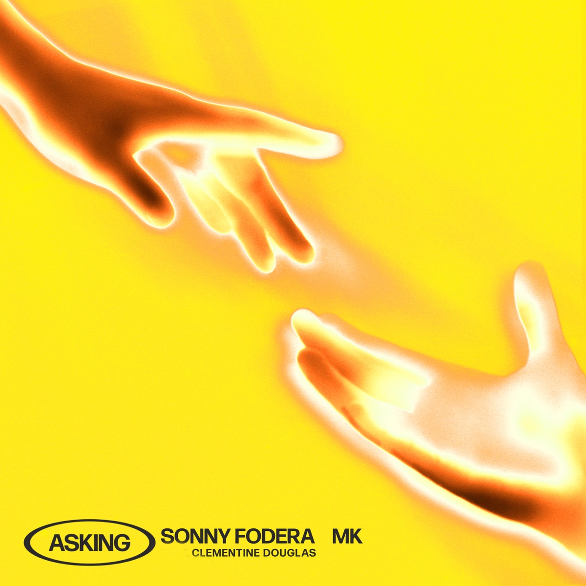 Asking - Single by Sonny Fodera, MK & Clementine Douglas album cover