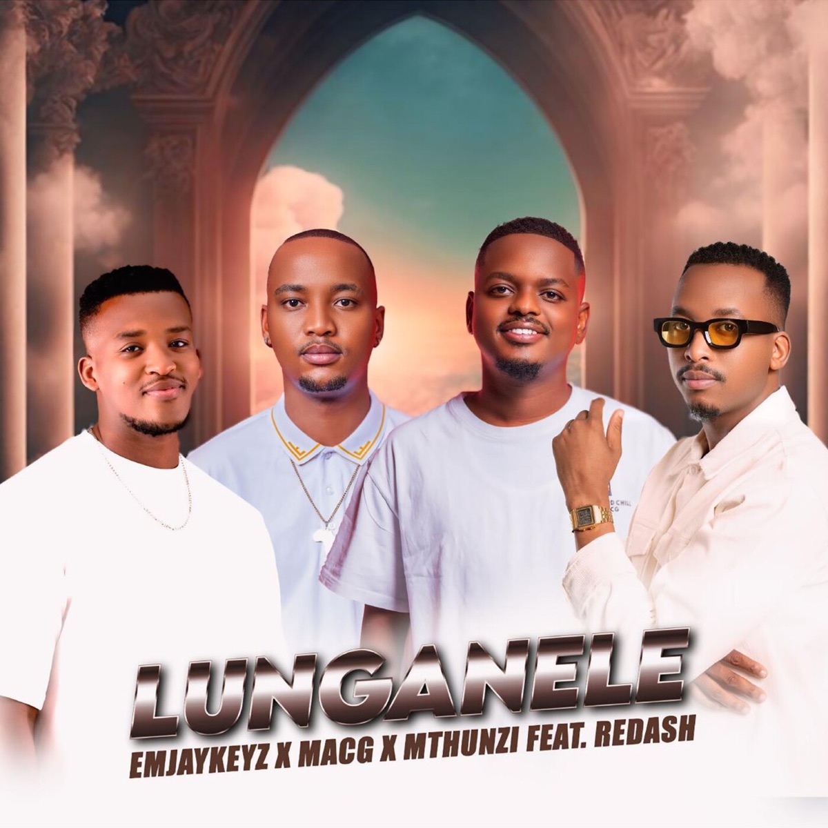 Lunganele (feat. Redash) - Single by MacG, Emjaykeyz & Mthunzi album cover