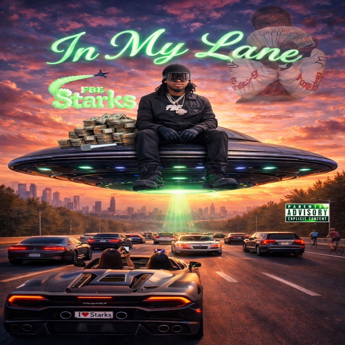 In My Lane - EP by FBE Starks album cover