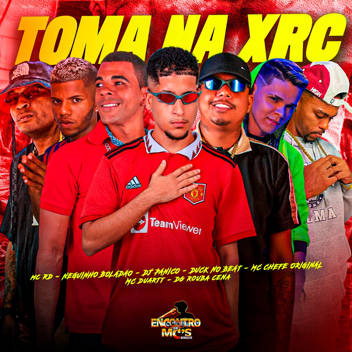Toma na Xrc (feat. Neguinho Boladão & MC Duartt) - Single by Mc Chefe original, DJ PANICO, DG ROUBACENA & Duck no Beat album cover