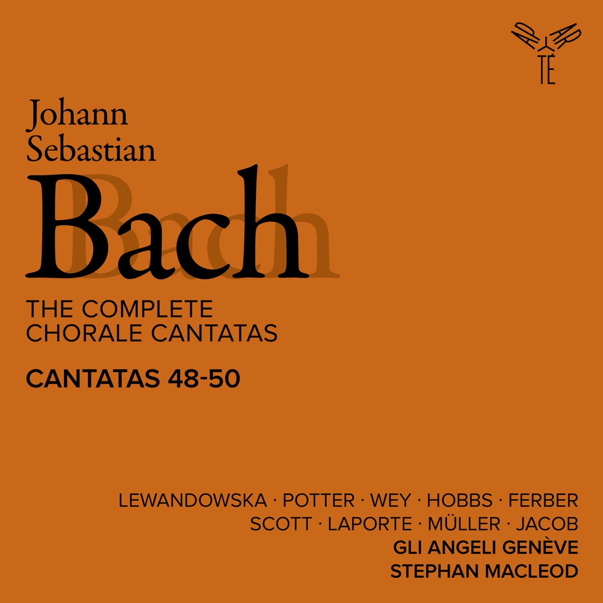 Bach: The Complete Chorale Cantatas / Cantatas 48-50 (Live) by Gli Angeli Genève, Stephan MacLeod, Aleksandra Lewandowska, Alex Potter, Terry Wey, Thomas Hobbs, Guy Ferber, Anneke Scott, Emmanuel Laporte, Thomas Muller & Francis Jacob album cover