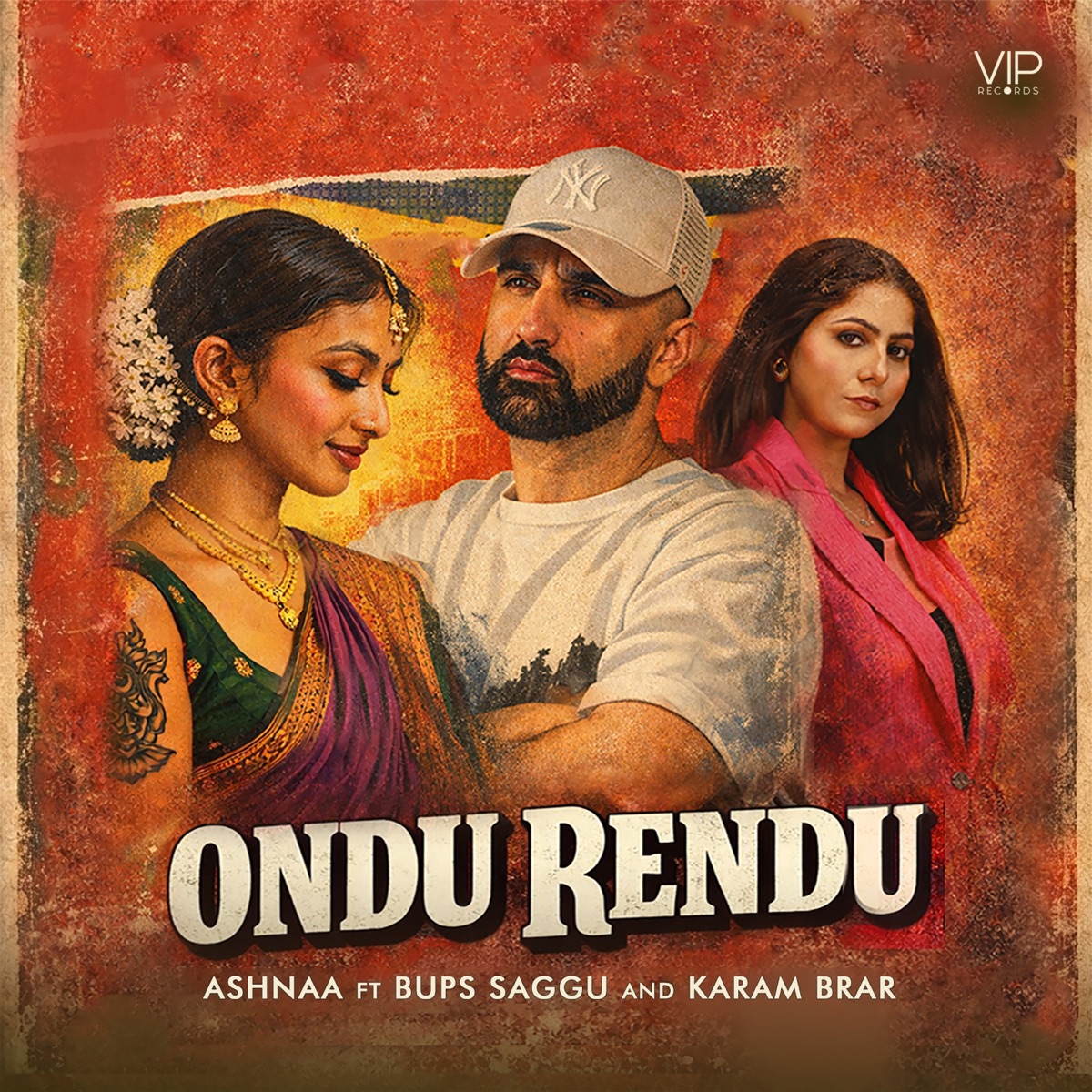 Ondu Rendu (feat. Bups Saggu & Karam Brar) - Single by Ashnaa album cover