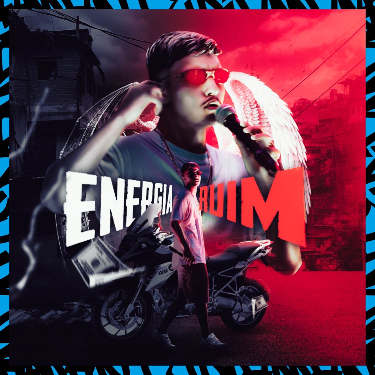 Energia Ruim - Single by MC Luan MV & ZK Beats album cover