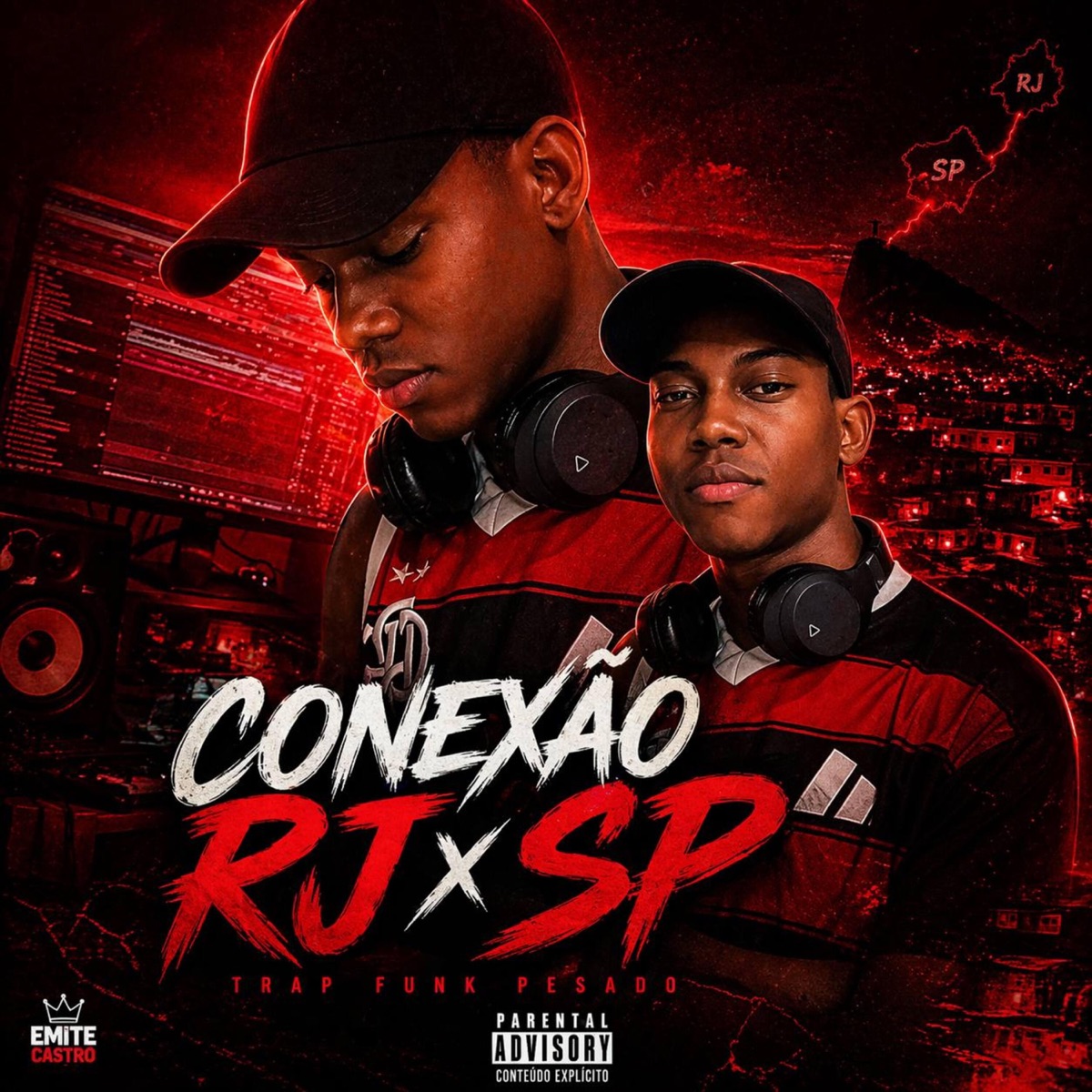 CONEXÃO RJ X SP - Single by Emite Castro album cover