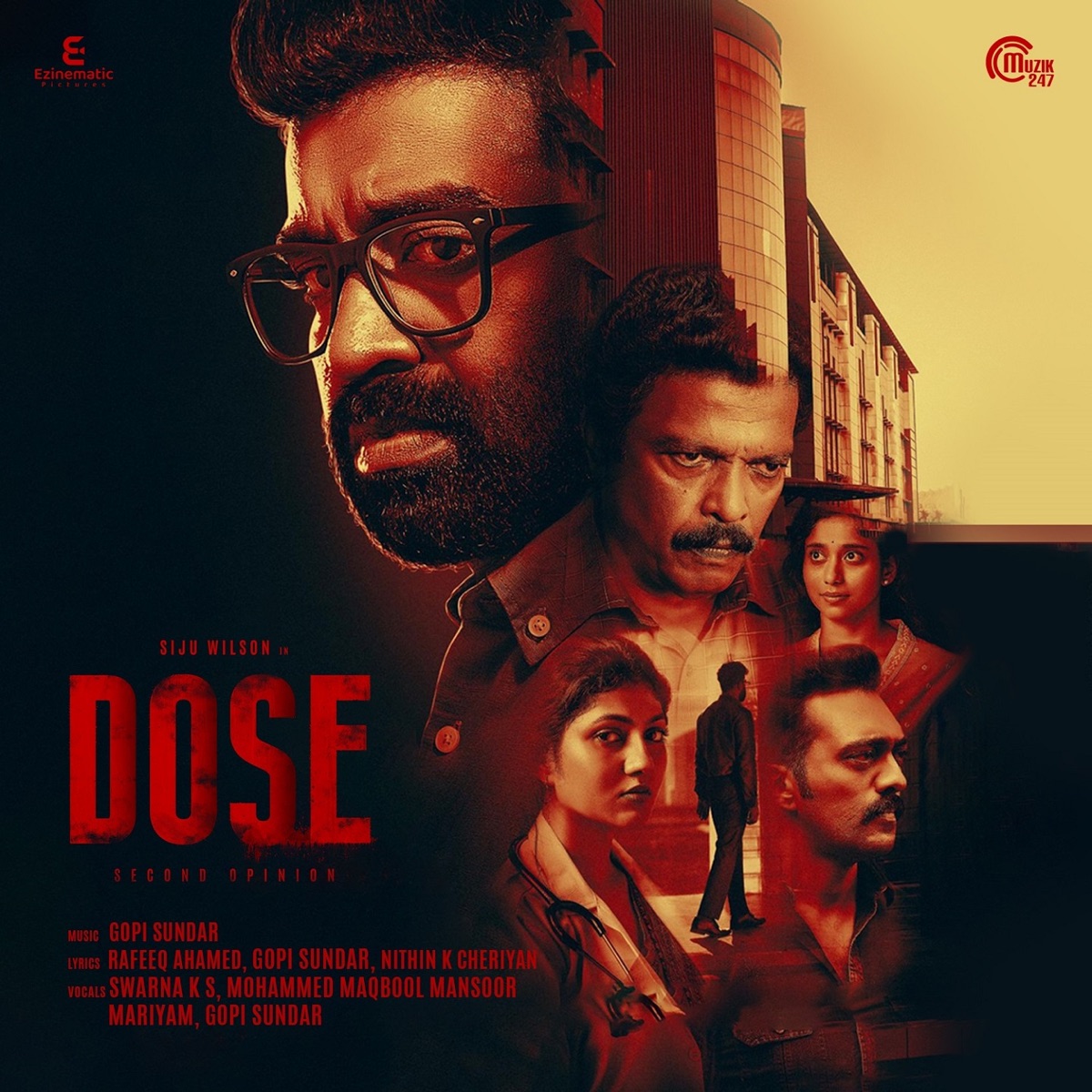 Dose (Original Motion Picture Soundtrack) - EP by Gopi Sundar, Rafeeq Ahamed & Nithin K. Cheriyan album cover