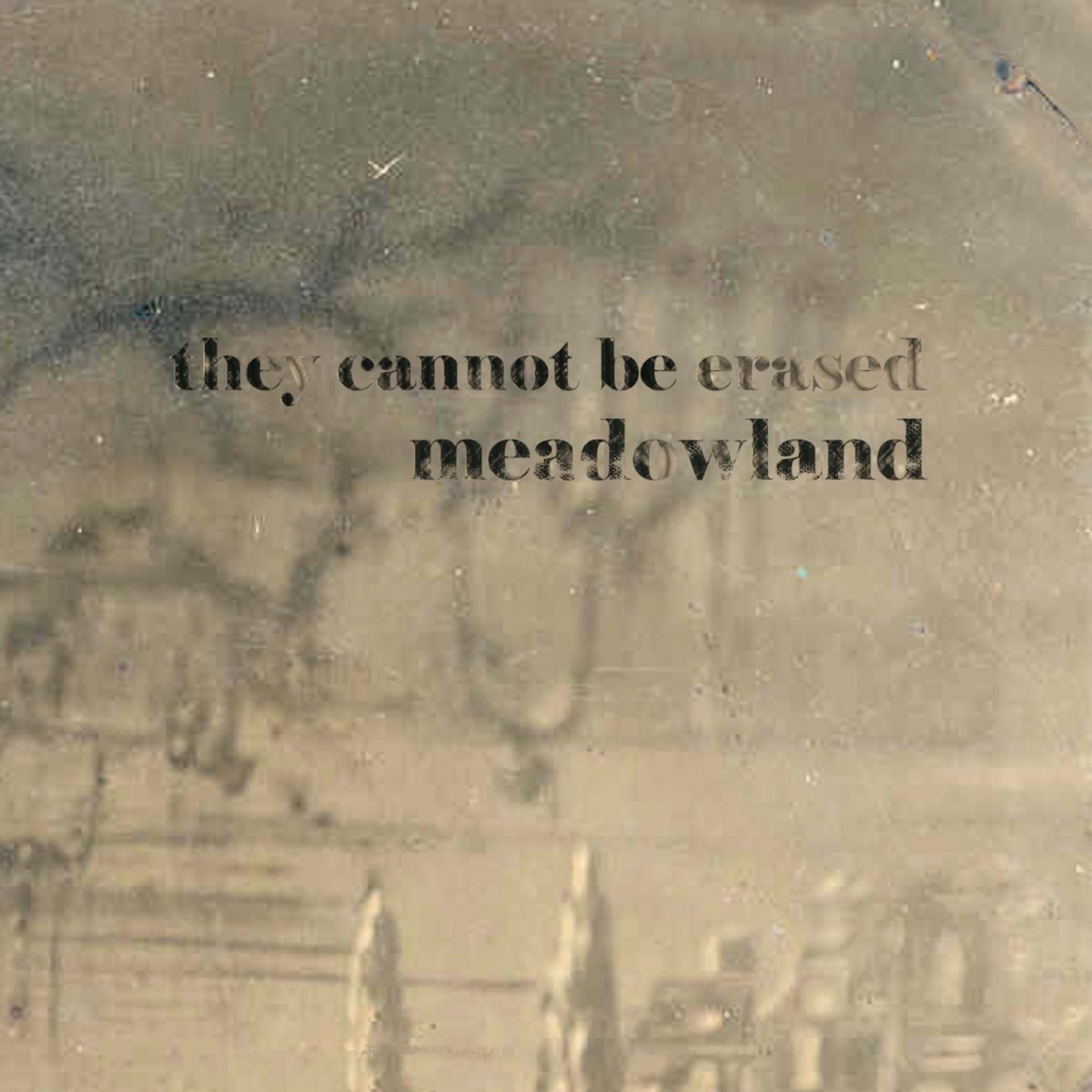 They cannot be erased (feat. Josef Eive & Robin Tinglöf) - EP by Meadowland album cover