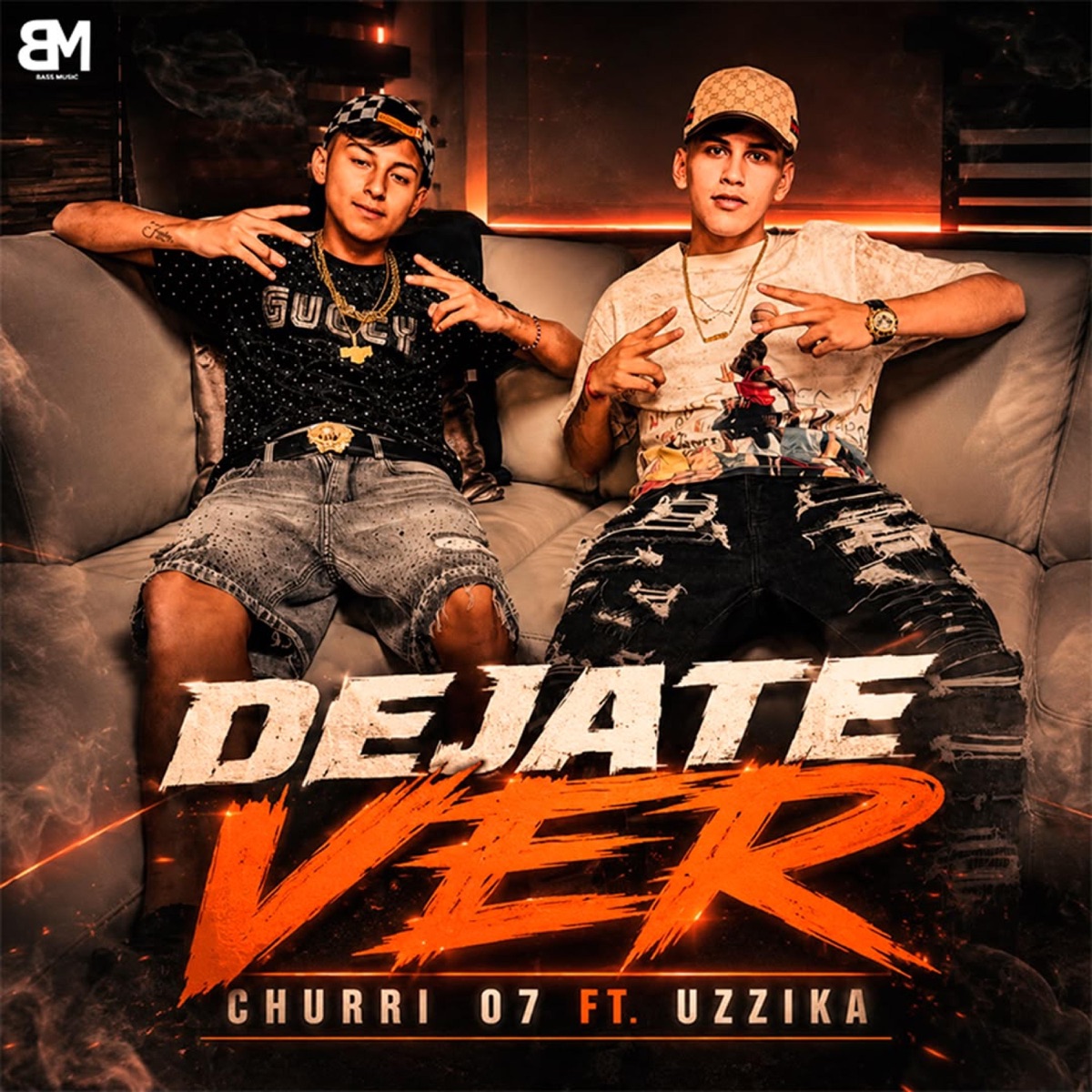 DEJATE VER (feat. Uzzika) - Single by Churri 07 album cover