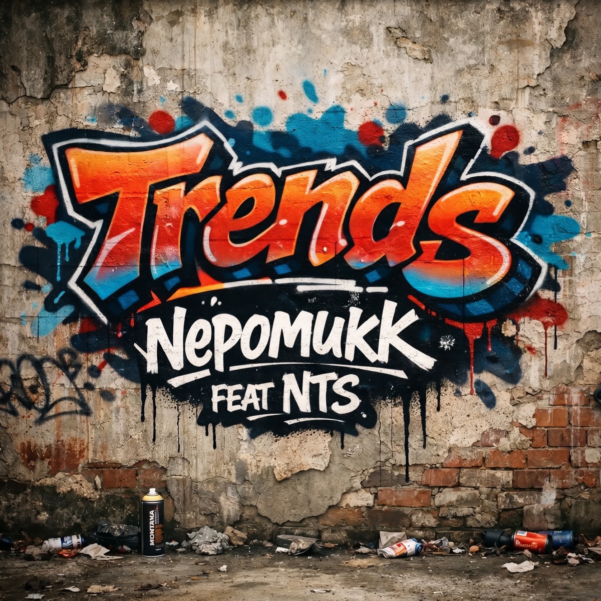 Trends (feat. NTS) - Single by Nepomukk album cover