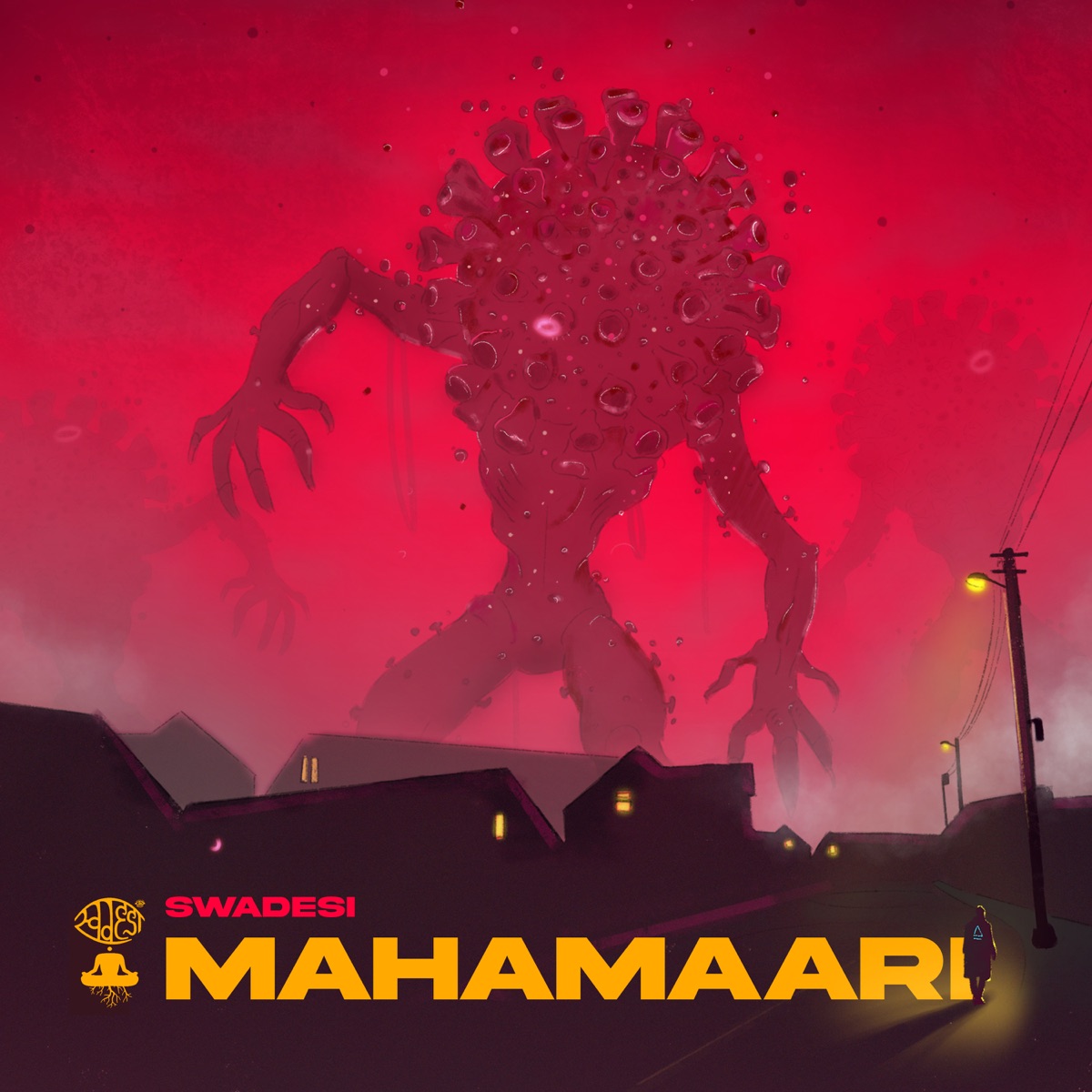 Mahamaari (feat. Maharya, MC Mawali & WhayL) - Single by Swadesi album cover