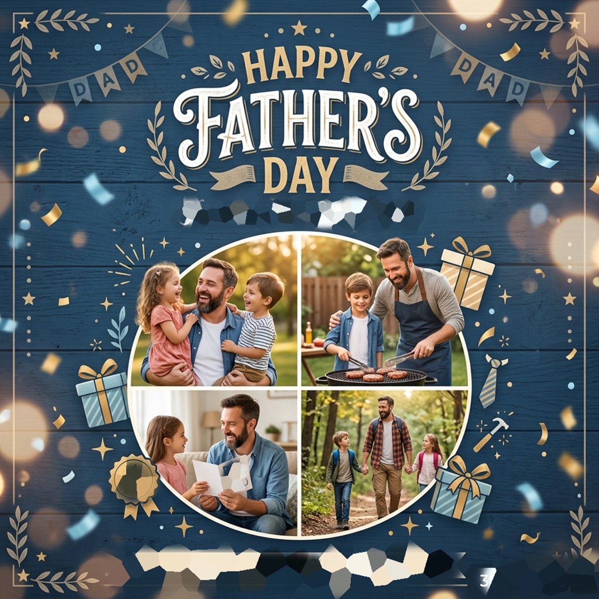 HAPPY FATHER'S DAY - Single by MC NEGÃO DE VILA VELHA album cover