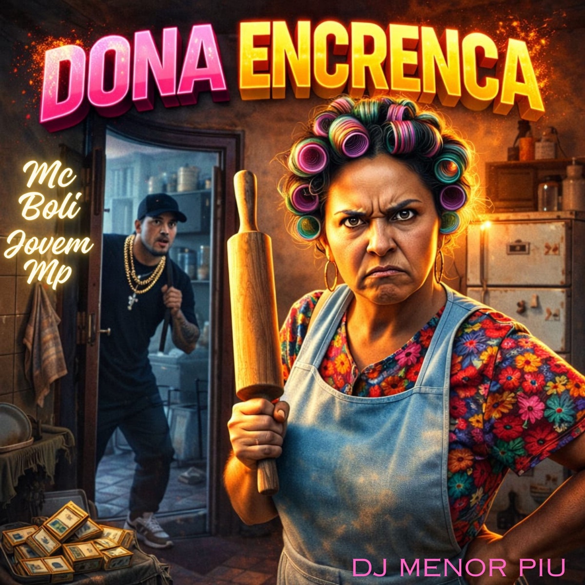 DONA ENCRENCA - Single by Mc BoLi, Jovem MP & Dj Menor Piu album cover