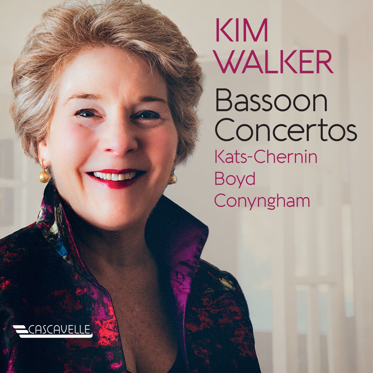 Kats-Chernin - Boyd - Conyngham: Bassoon Concertos by Kim Walker, Tomotada Soh, Sydney Conservatorium Chamber Orchestra, Philip Mann & Imre Palló album cover