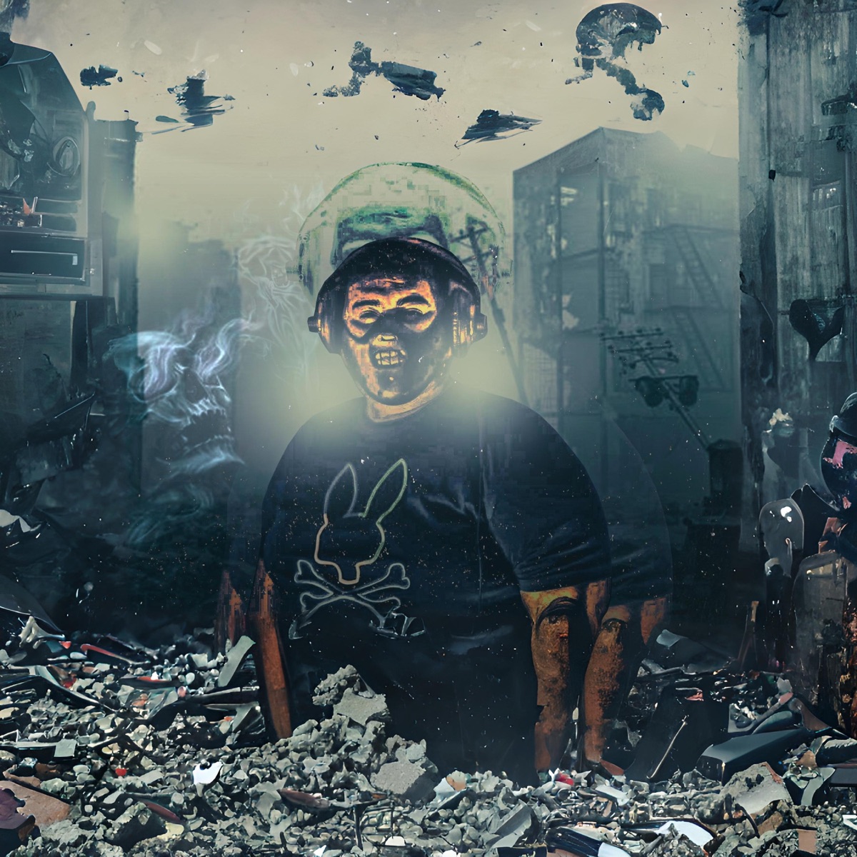 Santa Muerte (Departe De El Chico Fibra) - Single by Baby Syko album cover