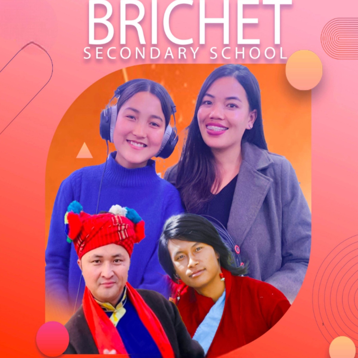 BRICHET SECONDARY SCHOOL SONG - Single by Roshan Phyuba Tamang & Jigme Chhyoki Ghising album cover