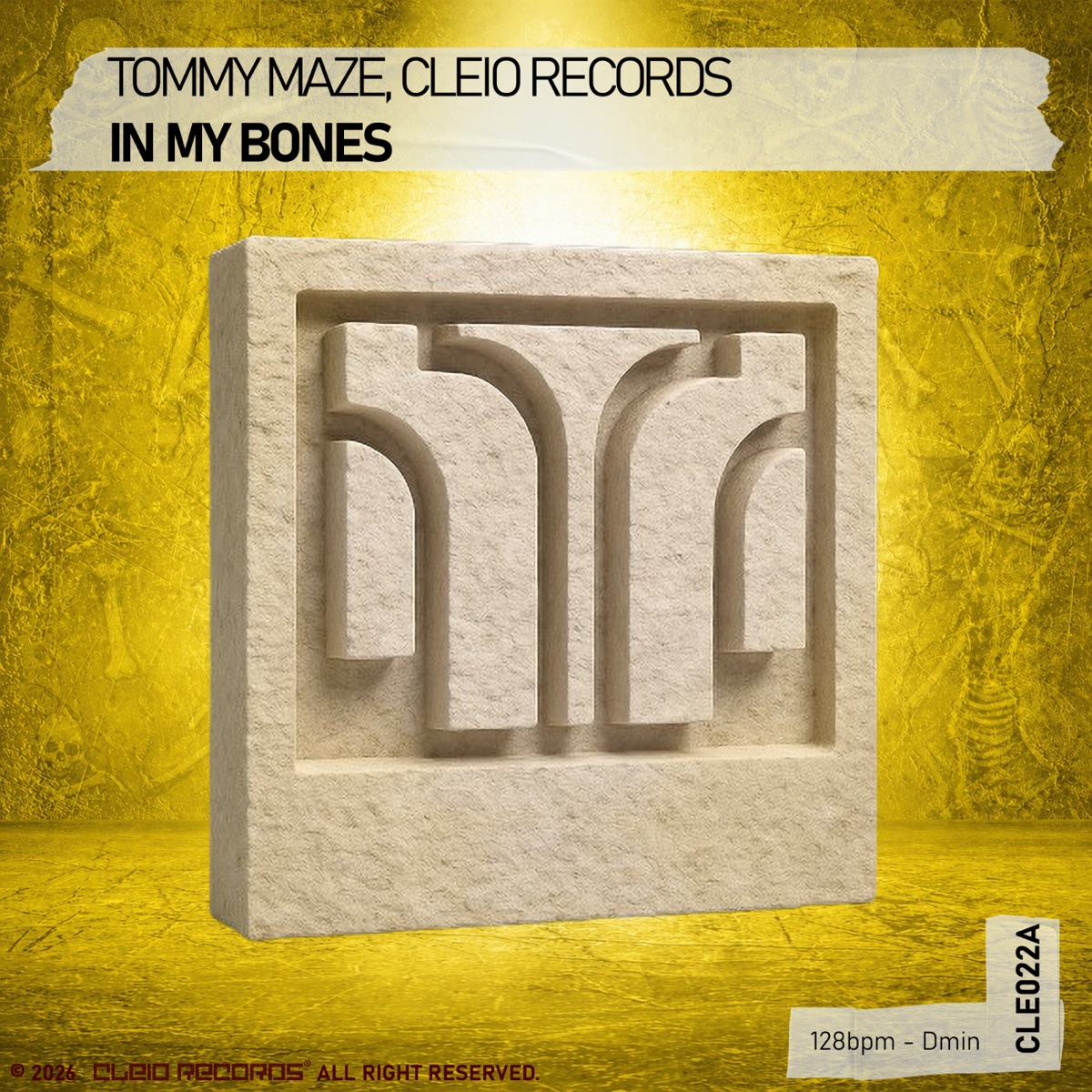 In My Bones - Single by Tommy Maze & Cleio Records album cover