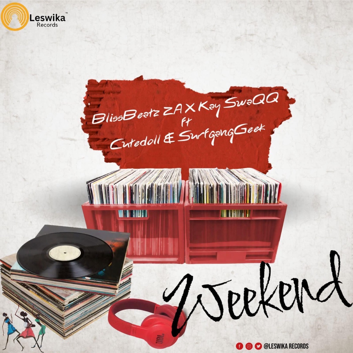 Weekend (feat. Kay SwaQQ, Bliss beatz Za & Surfgang Geek) - Single by Cute doll album cover