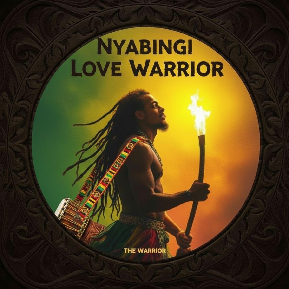 Nyabingi Love Warrior - Single by Cres Cendo album cover
