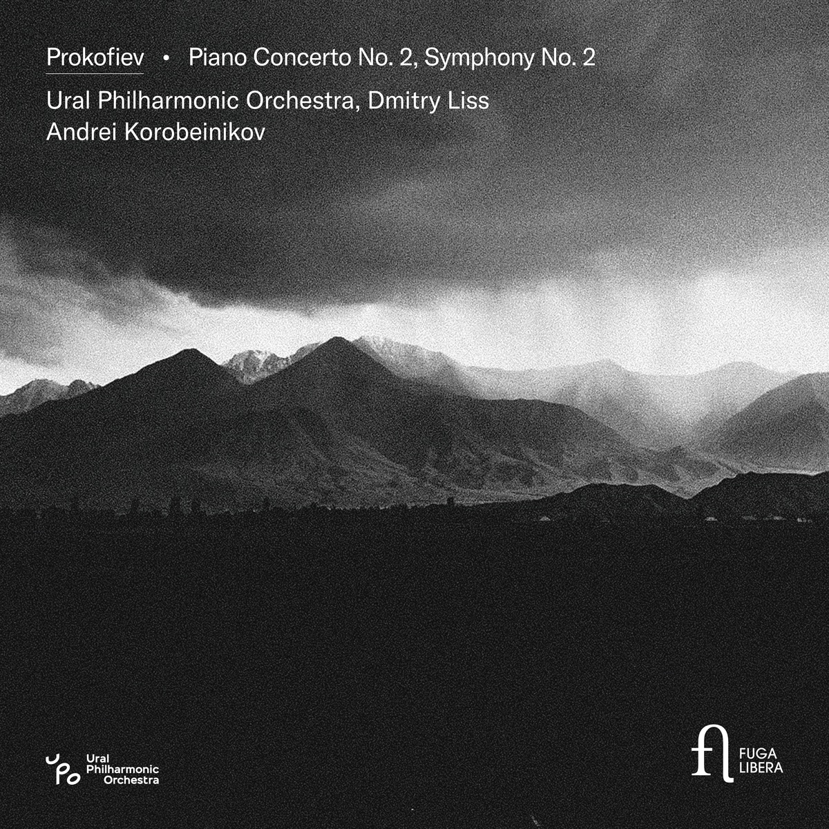 Prokofiev: Piano Concerto No. 2 & Symphony No. 2 by Ural Philharmonic Orchestra, Dmitry Liss & Andrei Korobeinikov album cover