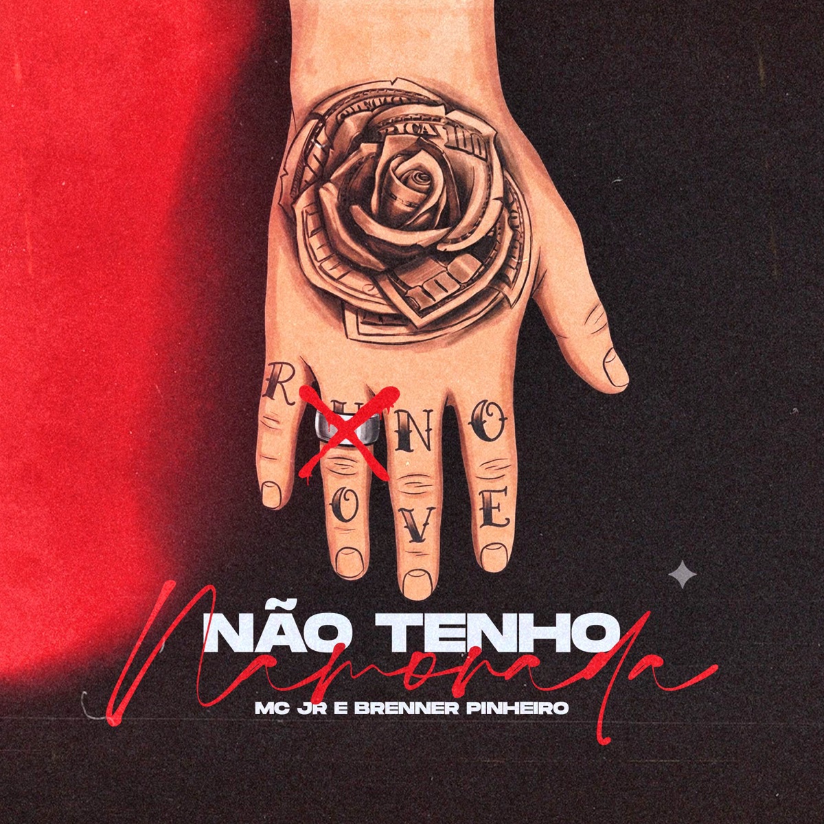Não Tenho Namorada - Single by MC JR, Mc Lipinho, Cetti & Rotieh Produções album cover