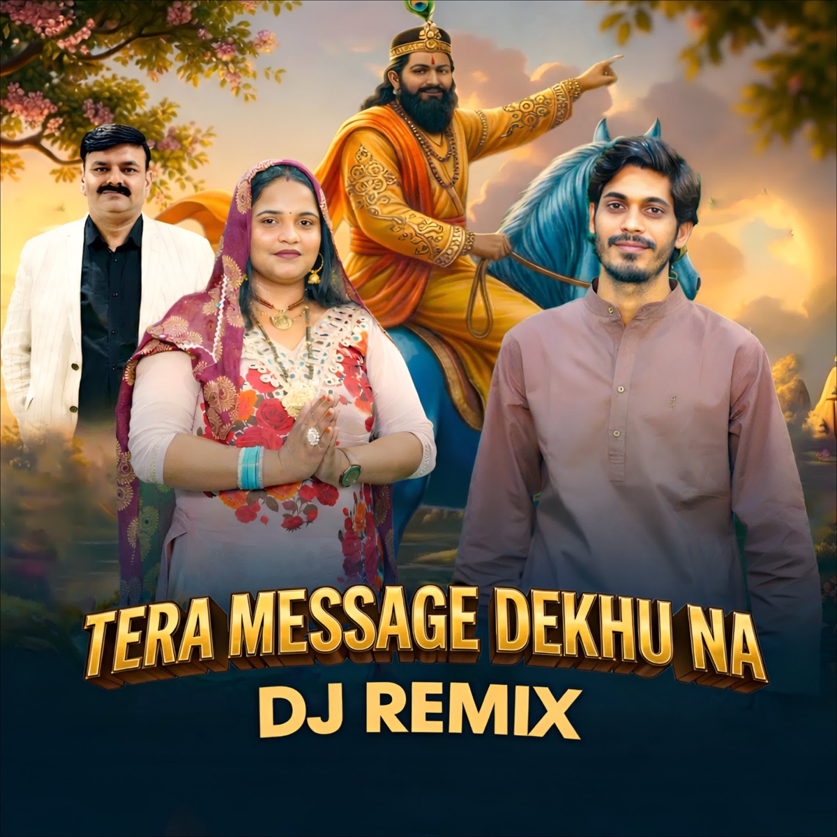 Tera Message Dekhu Na (Dj Remix) [feat. Avinash Selothi & Sita Dedha Khatana] - Single by Manoj Khatana Berka & Dr Sonam Bainsla album cover