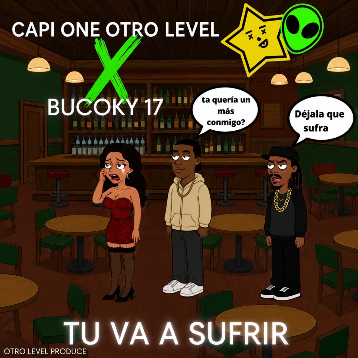 Tu Va a Sufrir - Single by Capi One Otro Level album cover