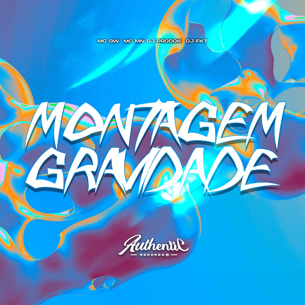 Montagem Gravidade (feat. MC GW) - Single by Dj prodok, MC MN & DJ FK7 album cover