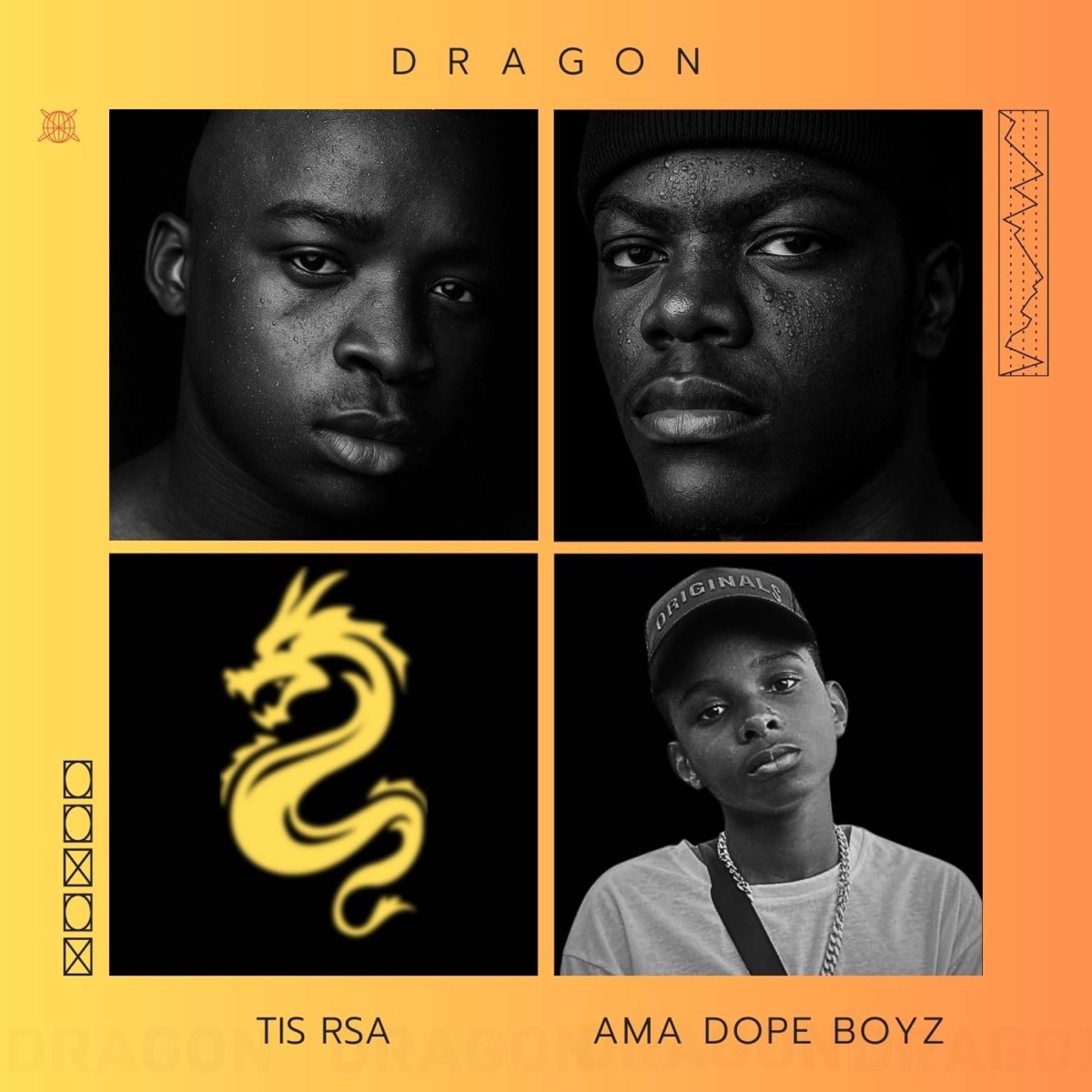 DRAGON (feat. Mvx.deejay) - Single by TIS RSA album cover