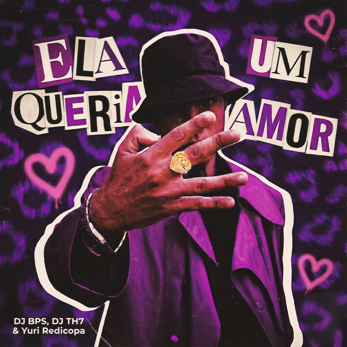 Ela Queria um Amor - Single by Yuri Redicopa, Dj BPS & DJ TH7 album cover